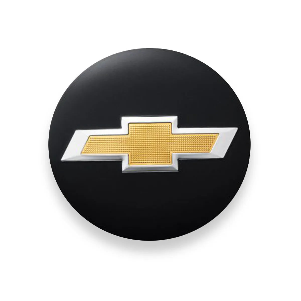 Chevrolet logo on a black background
