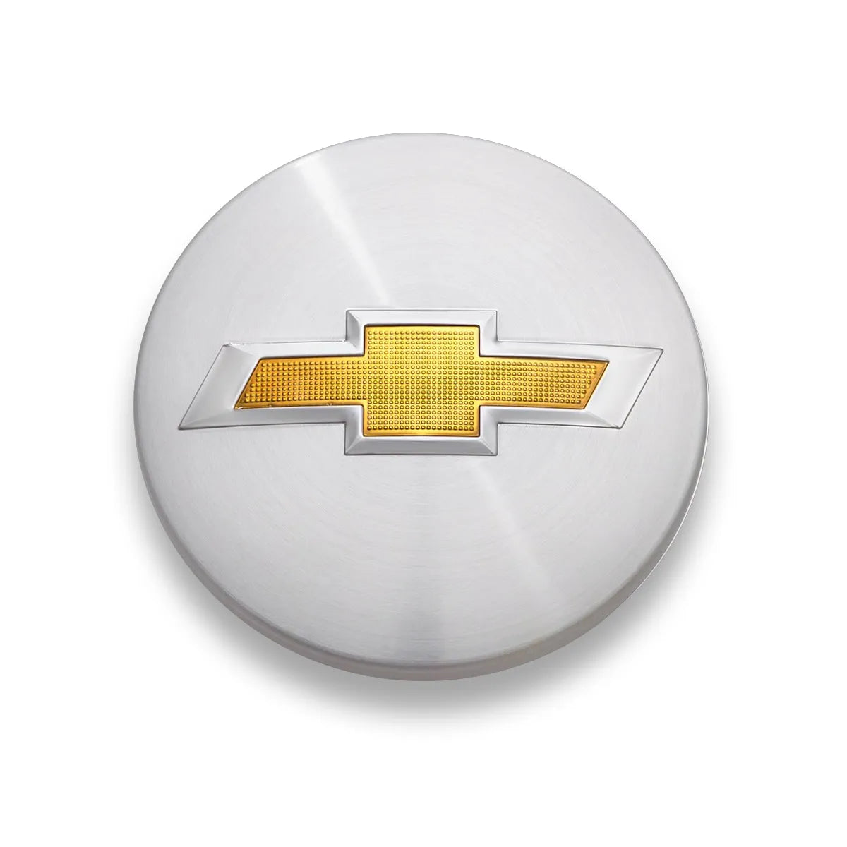 Center Cap in Brushed Aluminum with Bowtie Logo