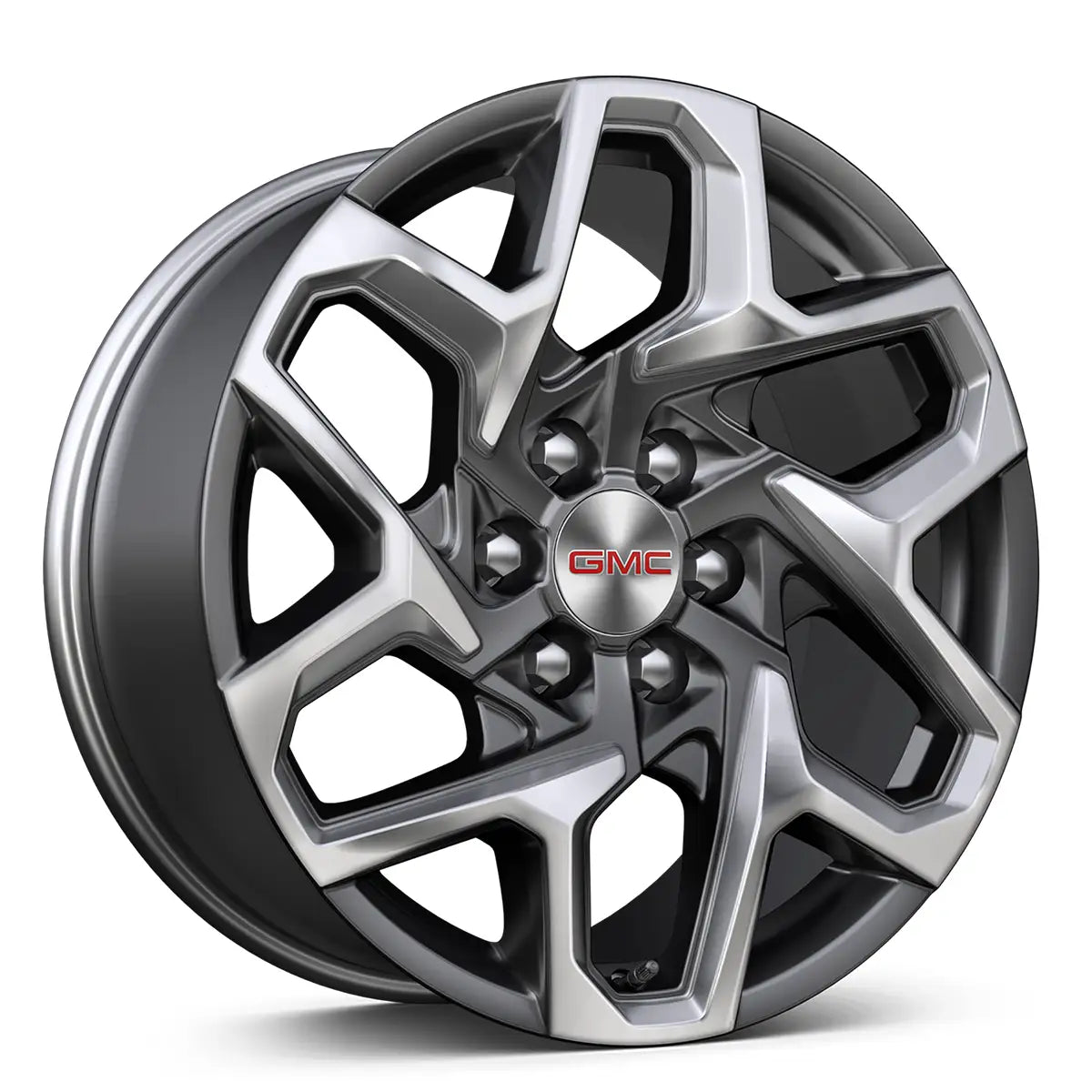 20-Inch Polished Aluminum with Technical Gray Painted Pockets (NZD)